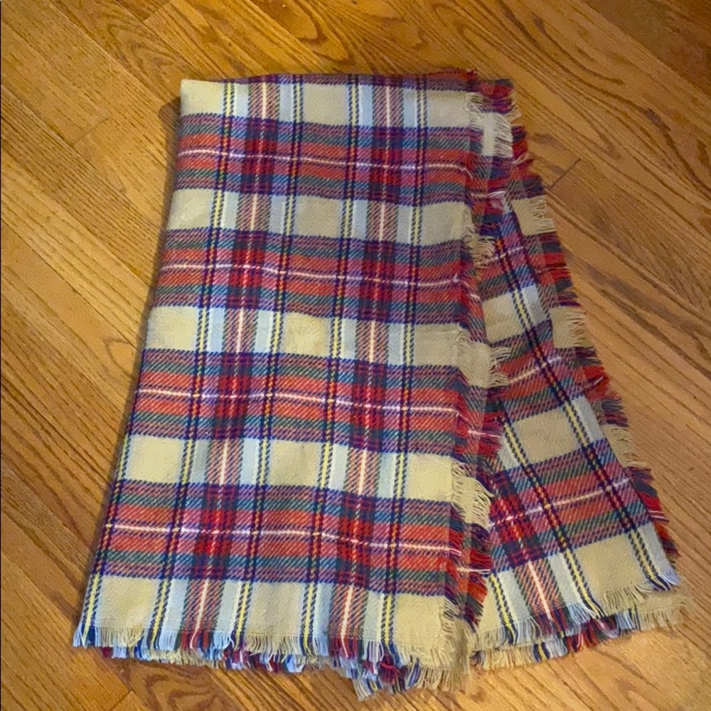 Plaid scarf